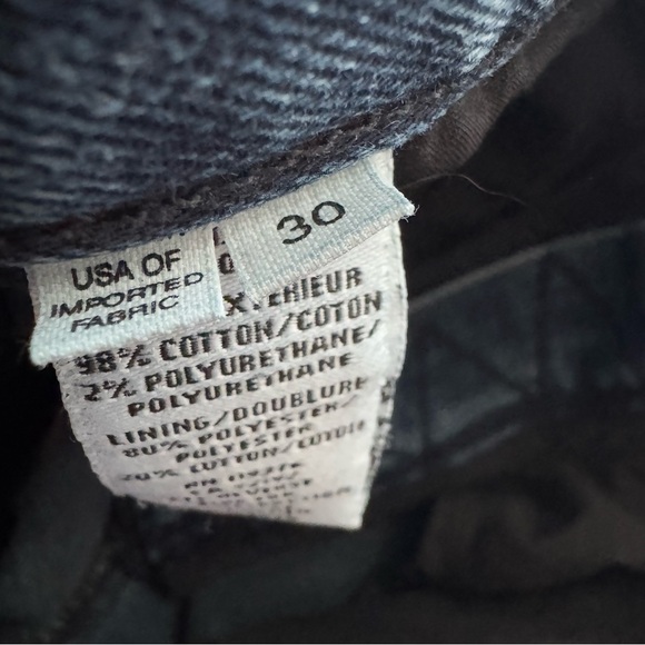 Helmut Lang Slim Straight Leg Jeans Dark Wash Indigo Denim Minimal Fall Winter - Picture 11 of 14